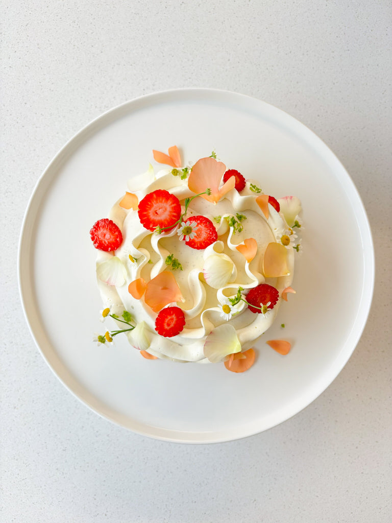 Mother's Day - strawberry, lemon and graham entremet