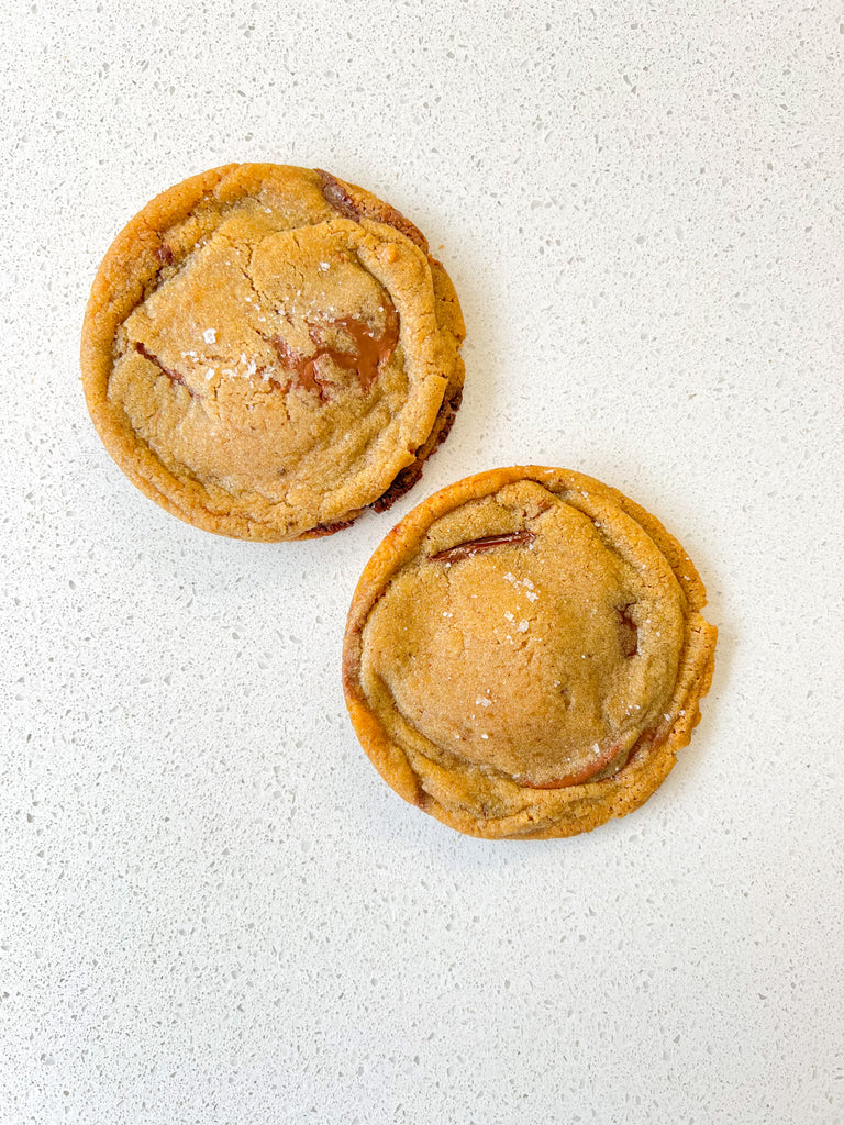 Biscuits chocolat et caramel - 6 unités