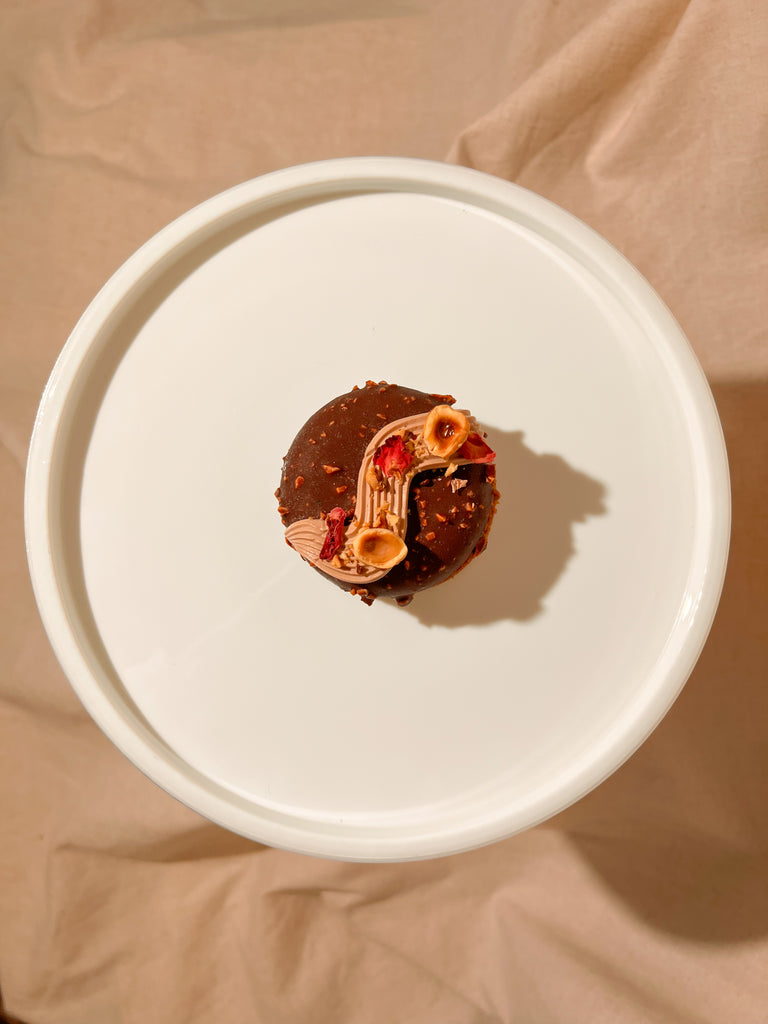 Mousse chocolat Guanaja et noisette