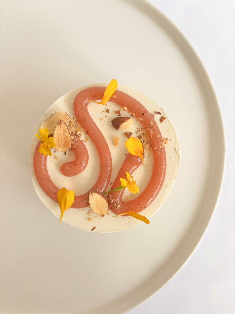 Mousse pomme, amande & vanille