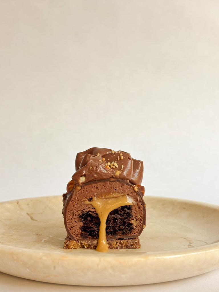 Mousse végane chocolat Belize de Monarque et noisette