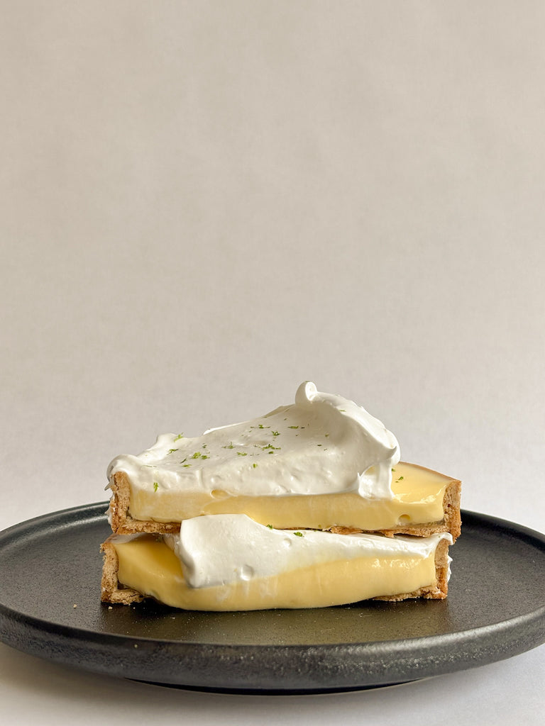 Calamansi graham tart