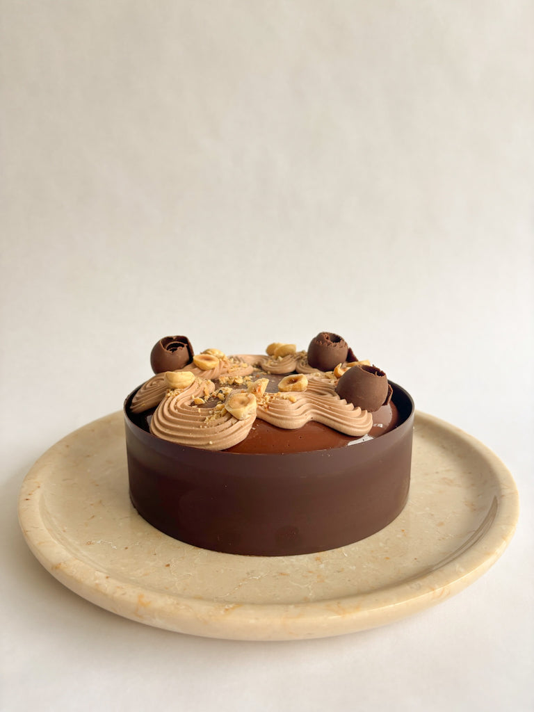 Entremet Hukambi et noisette